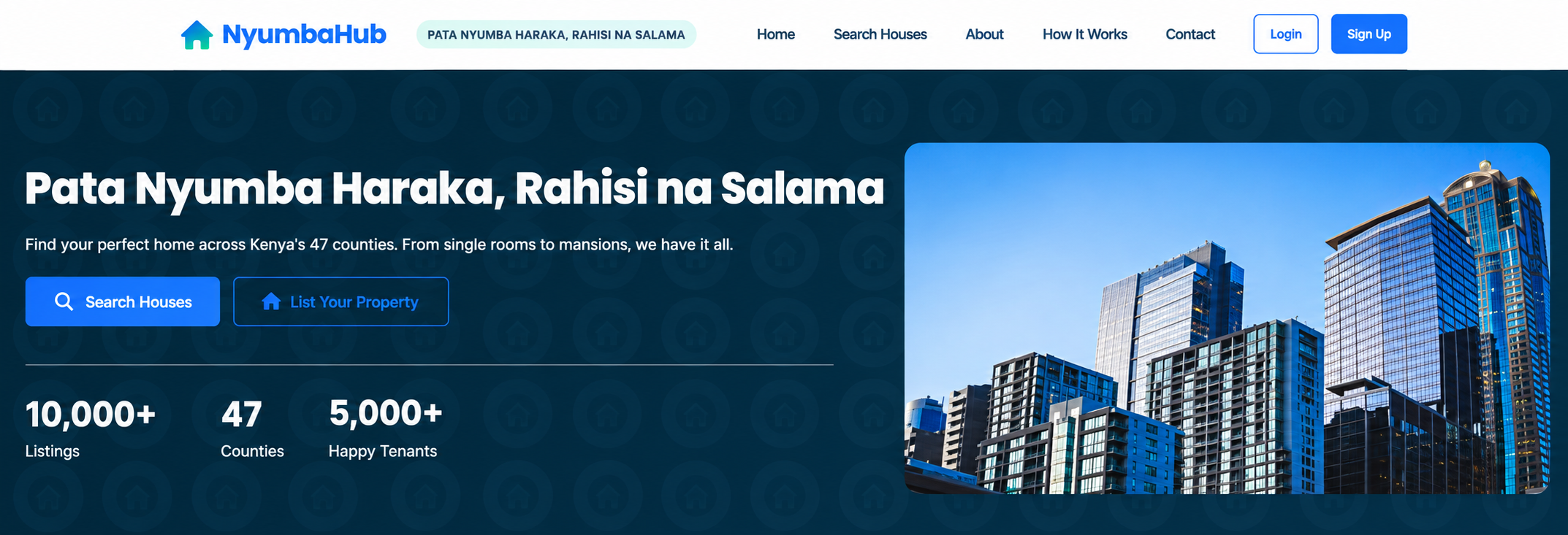 NyumbaHub Real Estate Platform